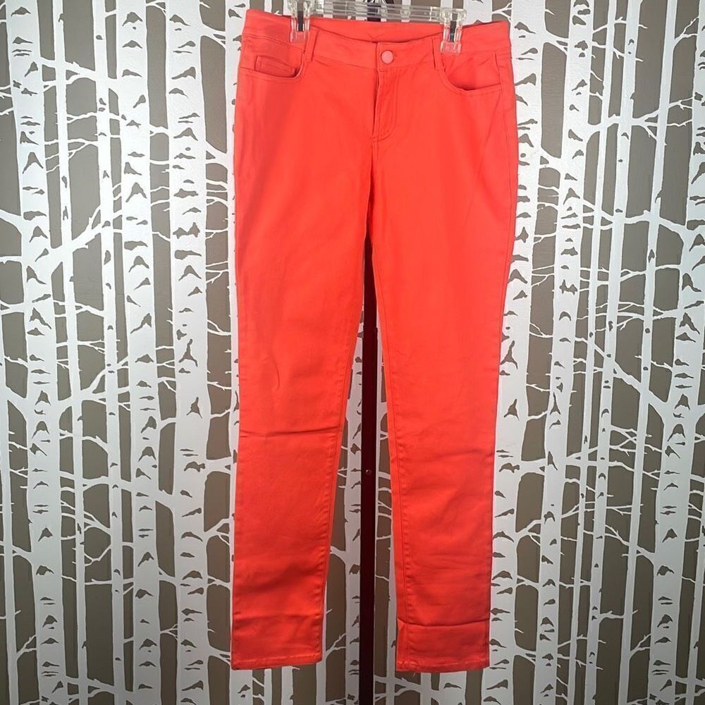 UNIQLO UJ Junior Skinny Jeans L Bright Orange